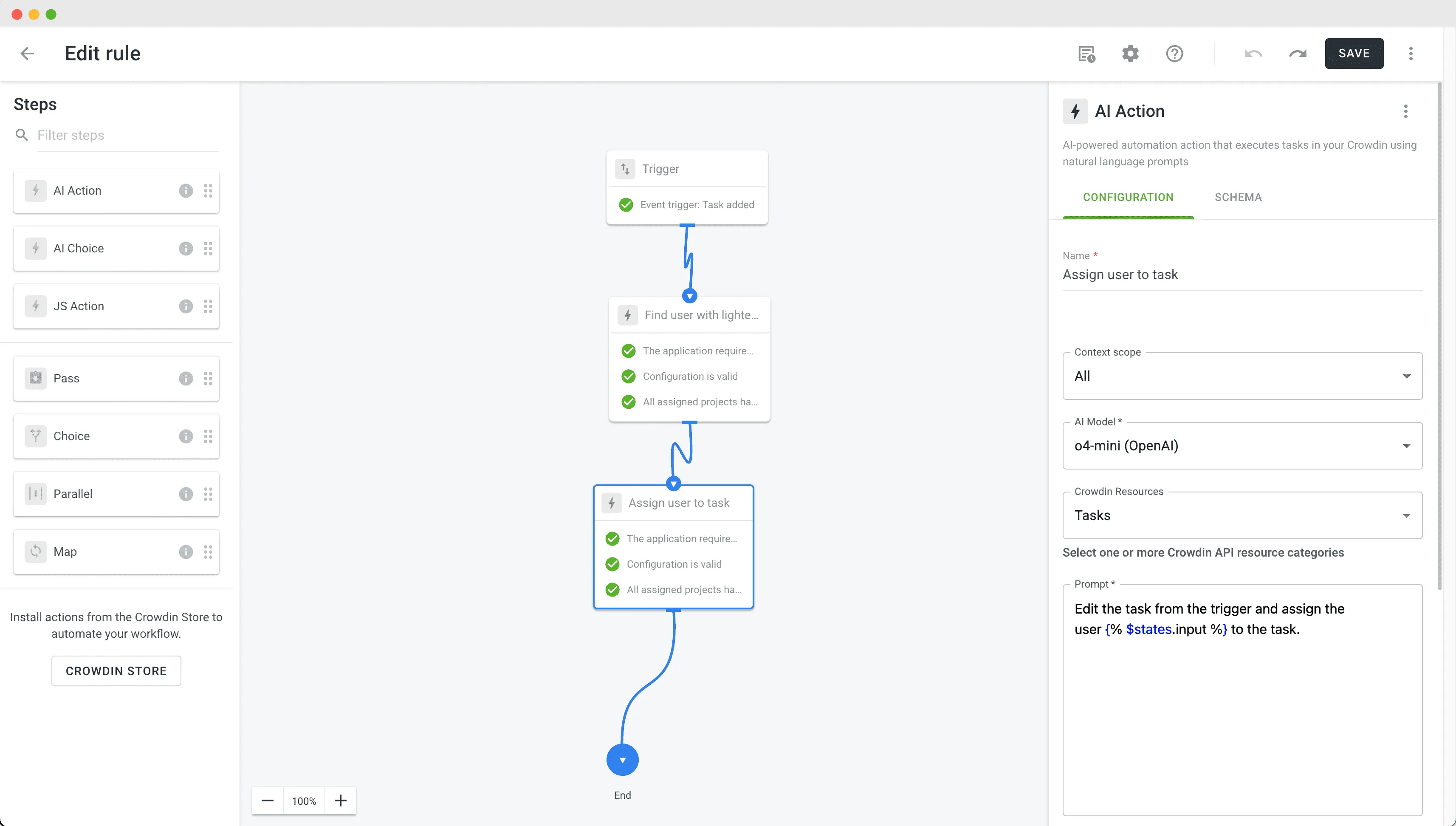 Crowdin Workflow Automator
